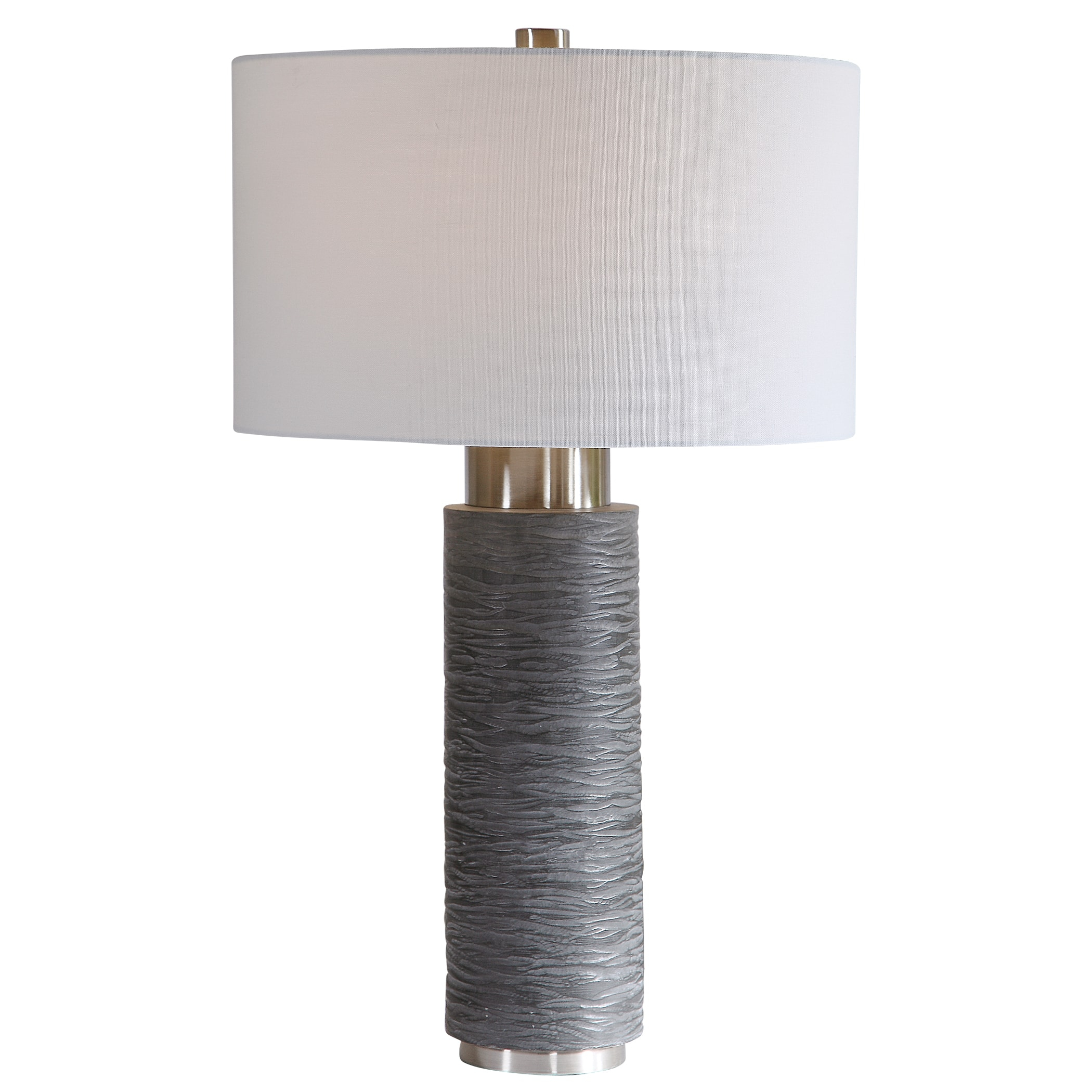 Strathmore Stone Gray Table Lamp Uttermost inside measurements 2100 X 2100