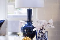 Table Lamp Sloane Navy In 2019 Blue Table Lamp Table with regard to proportions 3840 X 5760