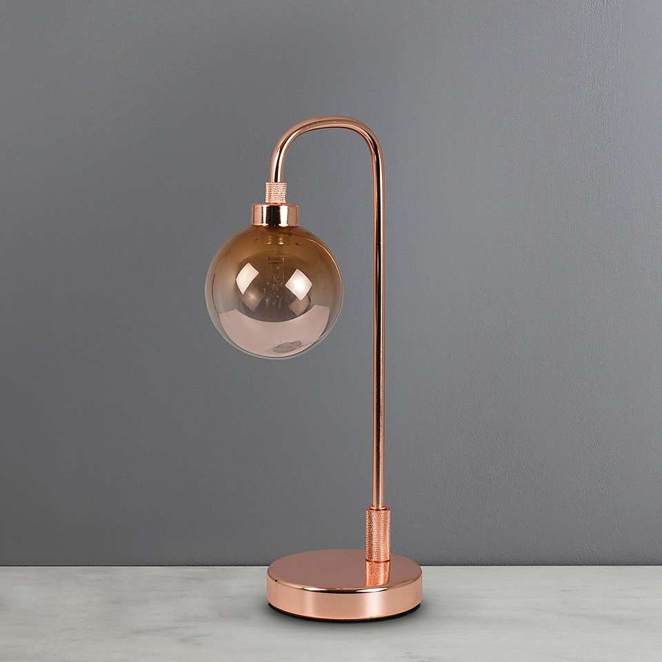 Tanner Copper Table Lamp In 2019 Copper Table Lamp Copper pertaining to size 960 X 960