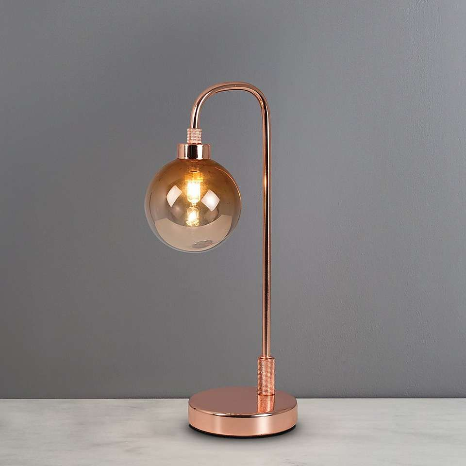 Tanner Copper Table Lamp In 2019 Nnr Lamps Copper Table pertaining to proportions 960 X 960