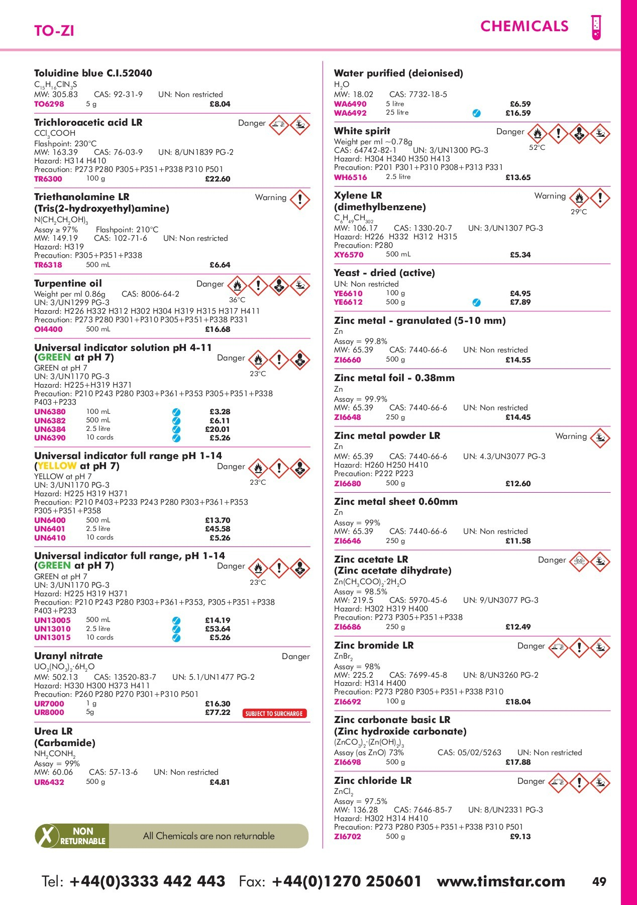 Timstar International Catalogue 2018 19 Pages 51 100 regarding measurements 1268 X 1800