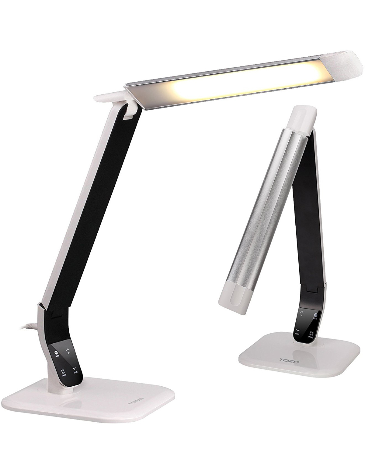 Tozo Led Desk Lamp Eye Caring Table Lamp 18w Dimmable 3 Lighting Modes 5 Level Dimmer Touch Sensitive Energy Efficient Daylight Folding for proportions 1200 X 1500