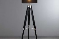 Trio Black Tripod Floor Lamp Dunelm Black Floor Lamp with sizing 960 X 960