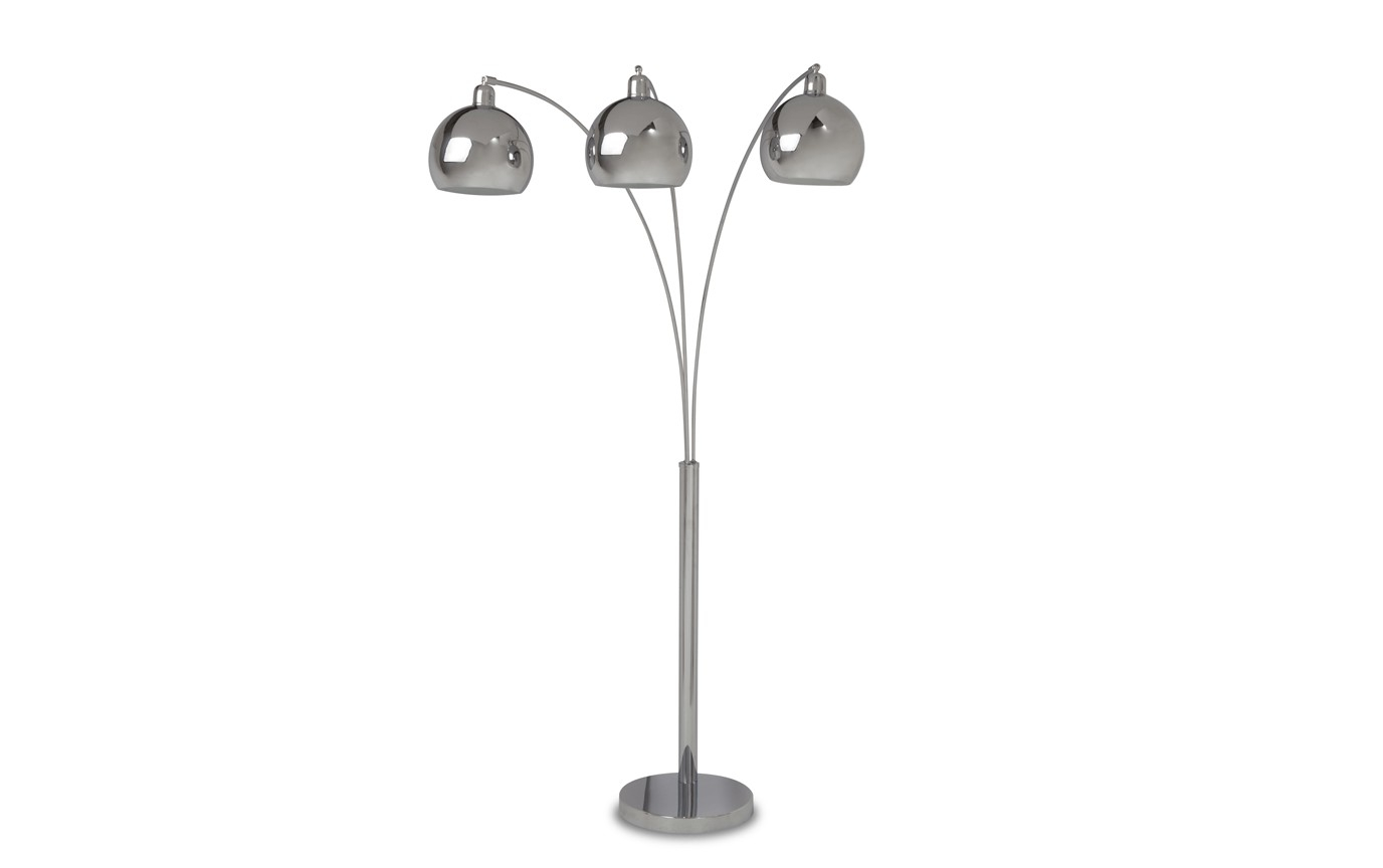 Triple Dome Floor Lamp inside measurements 1376 X 864