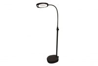 Triumph Led Magnifying Floor Lamp Black within proportions 1625 X 914