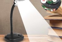 Us 1789 47 Off40 Led Desktop Magnifying Lamp 5x 10x Magnifier Light Daylight Craft Glass Table In Led Table Lamps From Lights Lighting On intended for sizing 1200 X 1200