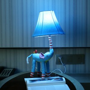 Us 3696 45 Offblue Elephant Cartoon Cute Lamp Animal Kids Table Lamp Night Light For Children Bedroom Nursery Room With Led Bulb And Lampshade In inside dimensions 1200 X 1200