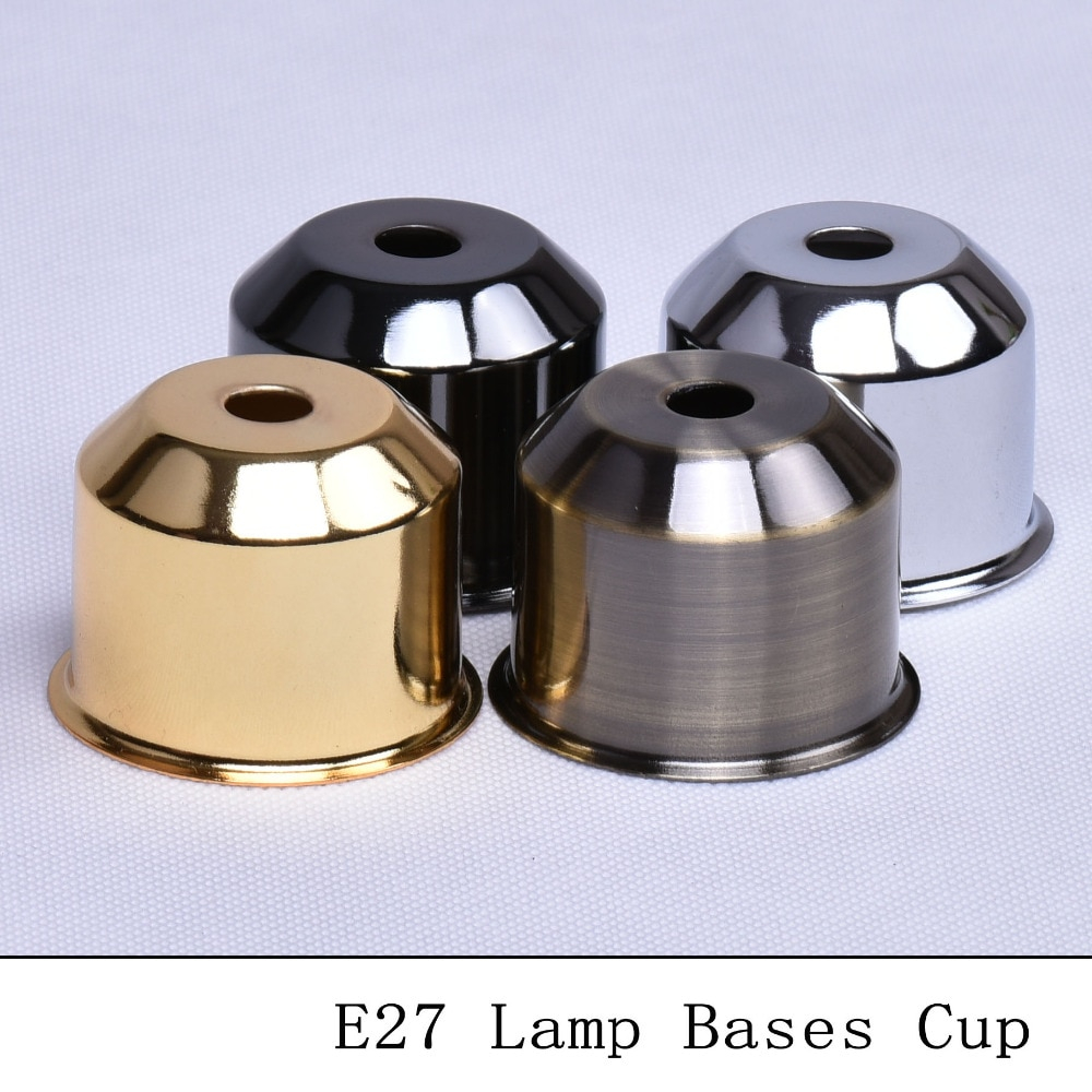 Us 996 33 Offvintage E27 Lamp Socket Cup Bronzedblacksilvergold Table Lamp Holder Covers Wall Ceiling Light Lamp Bases Cups 6pcslot In Lamp pertaining to measurements 1000 X 1000