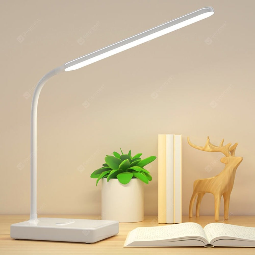 Usb Led Desk Lamp Eyes Protection Desk Light With Phone Holder intended for size 1000 X 1000