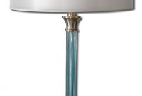 Uttermost Junelle Blue Glass Table Lamp 27482 1 Uttermost regarding size 937 X 1800