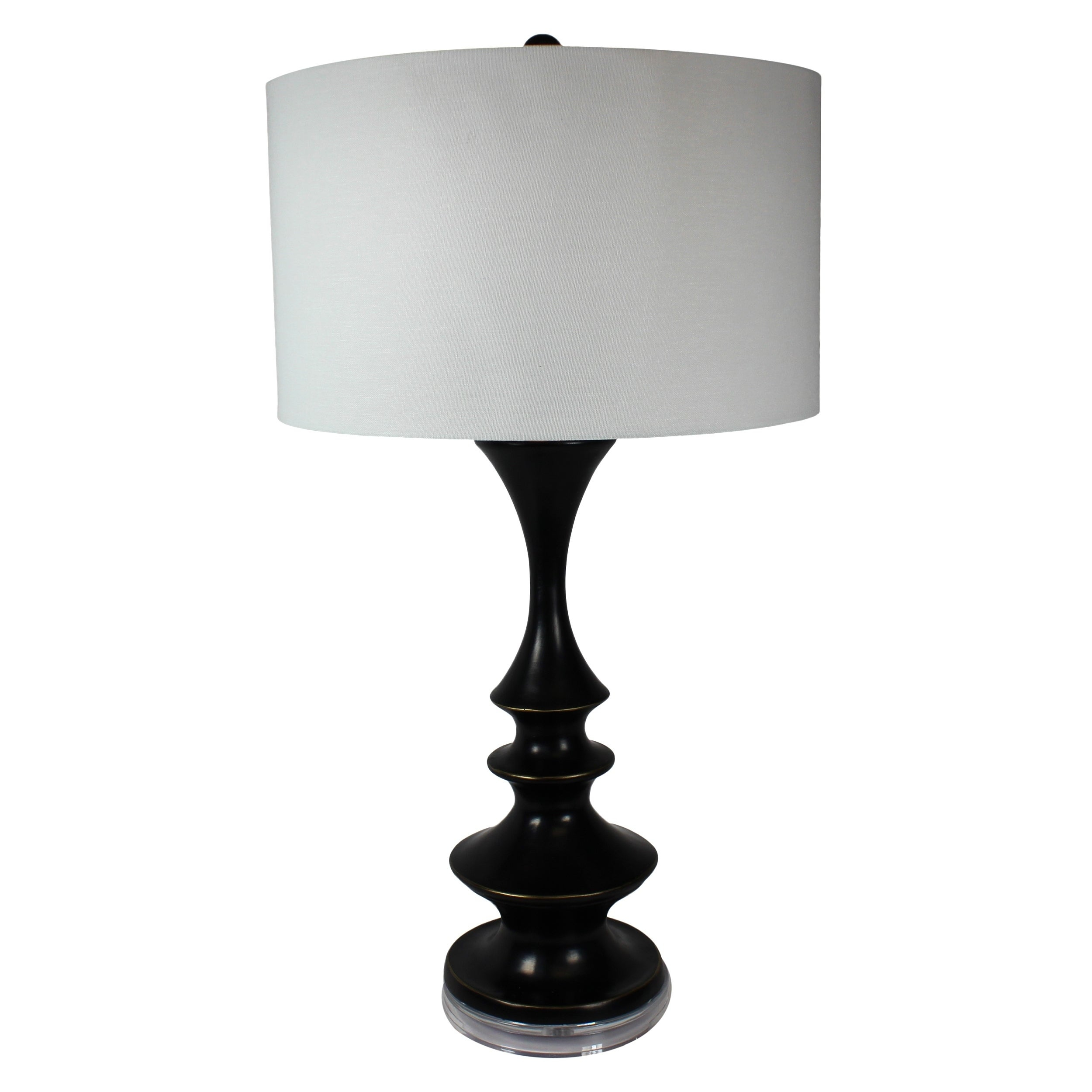 Verano Tall Contemporary Black Table Lamp Set Of 2 30 Inch inside sizing 2500 X 2500