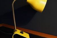 Vintage 1950s Mid Century Desk Lamp Yellow Desk Lamp with regard to proportions 3000 X 2805