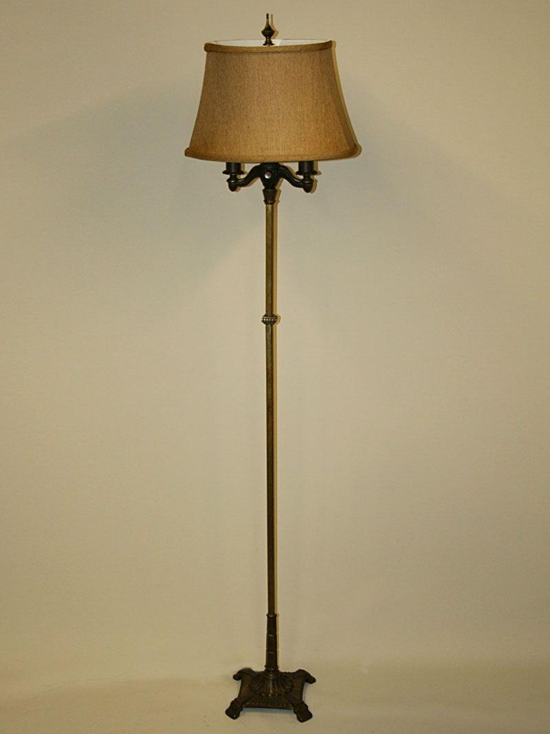 Vintage Art Deco Floor Lamp With Stream Lined Details C intended for size 800 X 1067