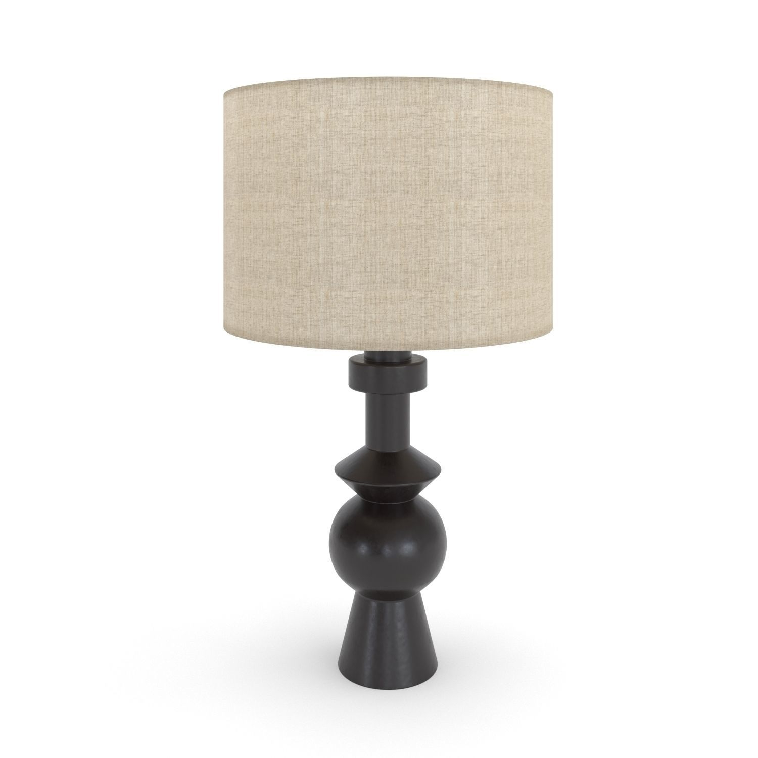 West Elm Totem Table Lamp 3d Model regarding dimensions 1500 X 1500