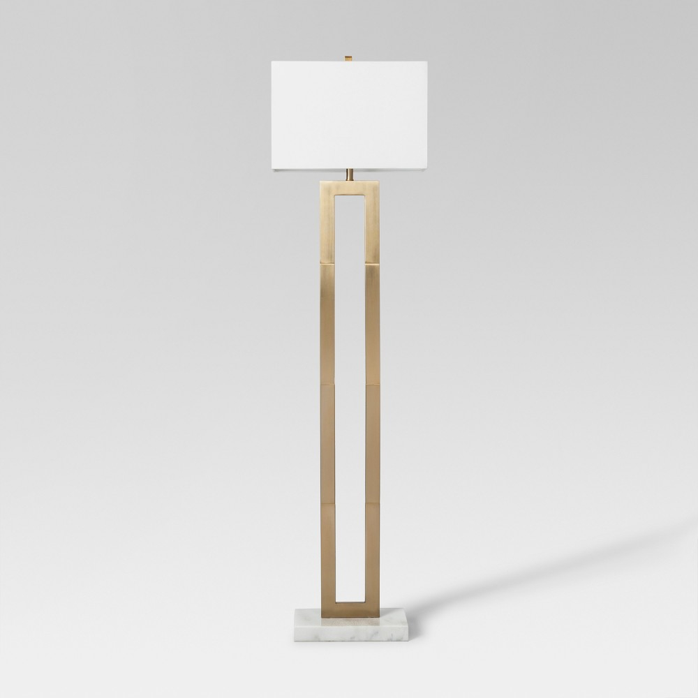 Weston Floor Lamp Includes Cfl Bulb Gold Project 62 intended for proportions 1000 X 1000