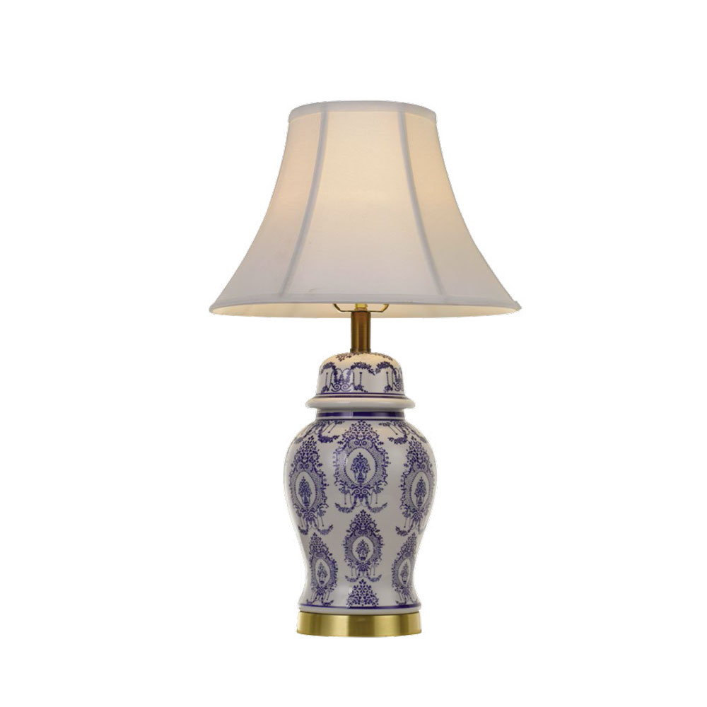 Yang 1 Light Table Lamp Gold Blue White Yang Tl Blwh within size 1000 X 1000