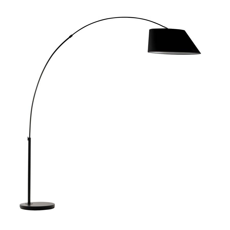 Zuiver Arc Floor Lamp Black Metal Black 215cm intended for sizing 902 X 902