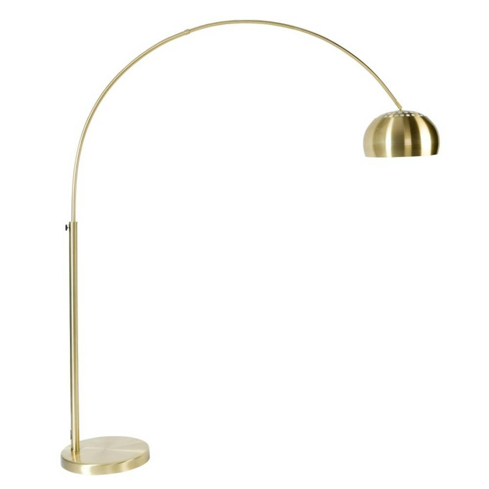 Zuiver Floor Lamp Metal Bow Brass Gold 190 205cm with regard to dimensions 1000 X 1000