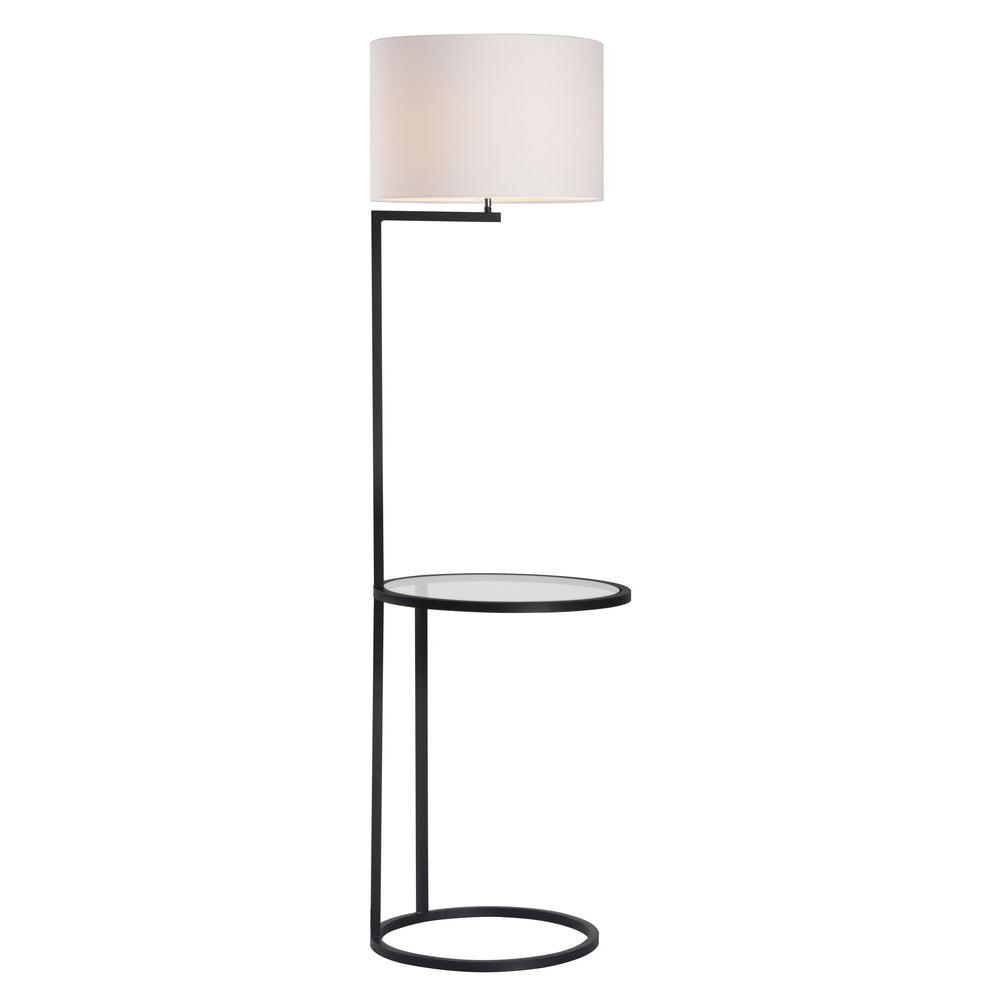 Zuo Swift 69 In White And Black Floor Lamp throughout dimensions 1000 X 1000