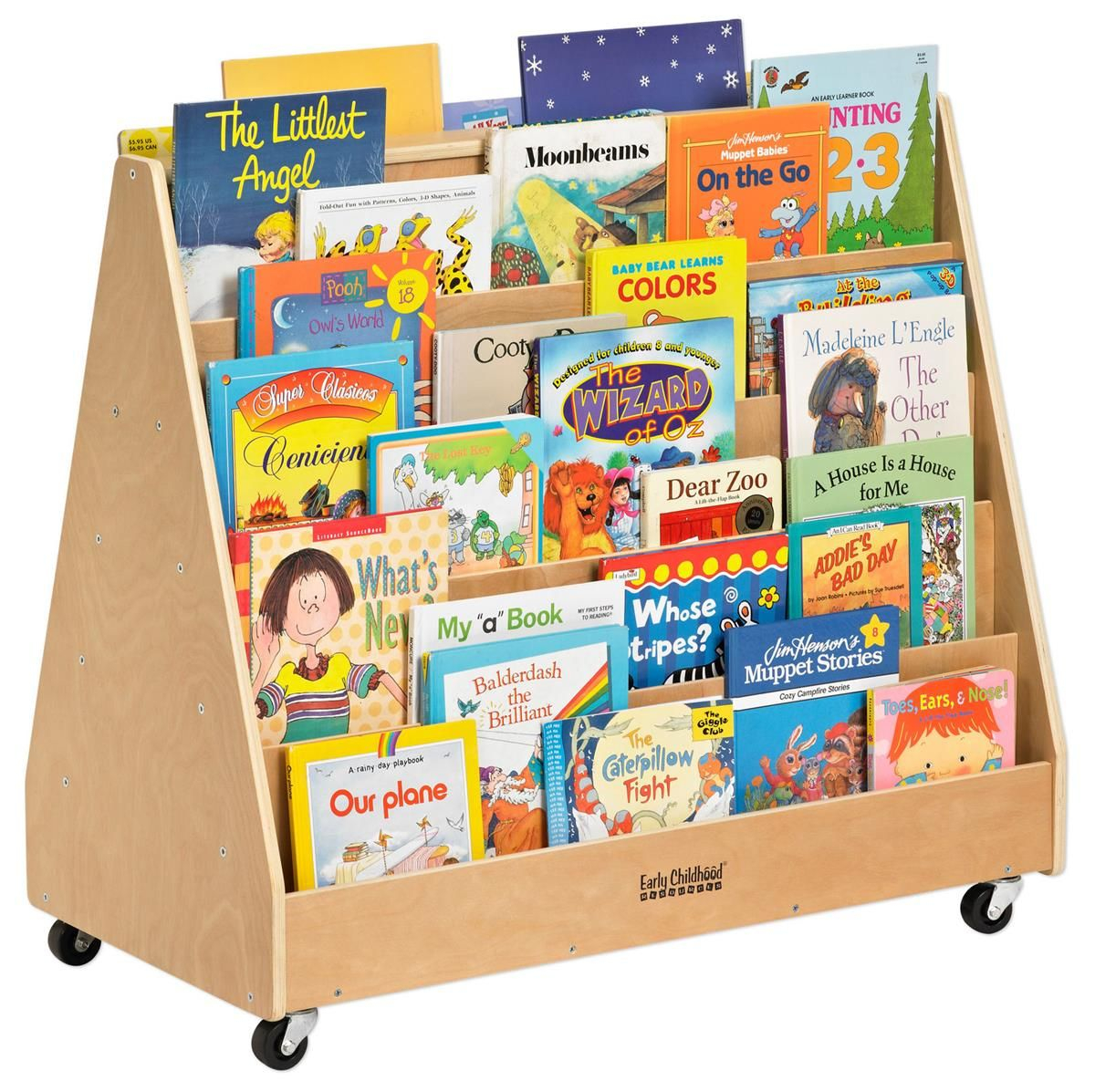 5 Tiered Childrens Book Display For Floor Double Sided pertaining to size 1200 X 1197