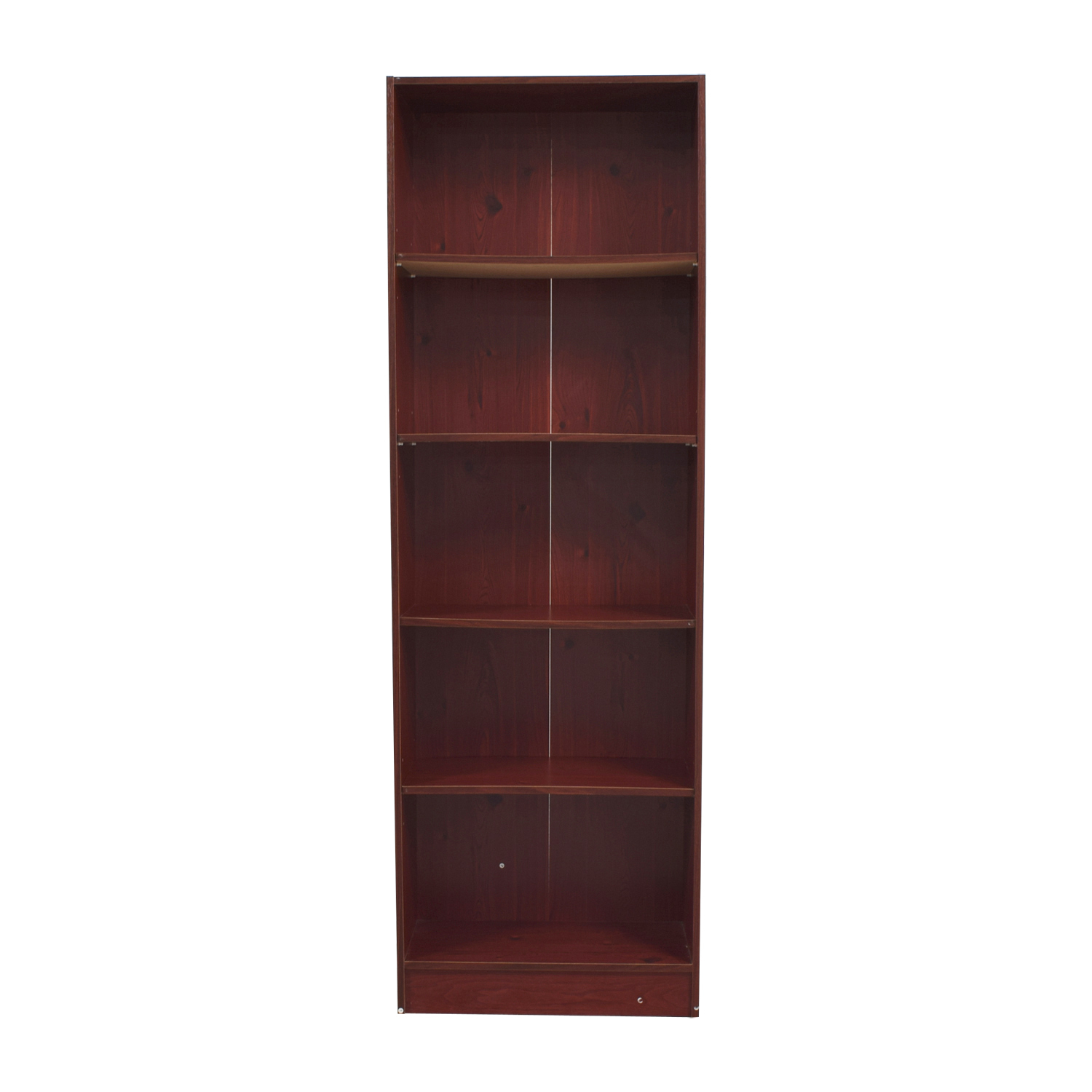 78 Off Tall Wood Five Shelf Bookcase Storage throughout size 1500 X 1500