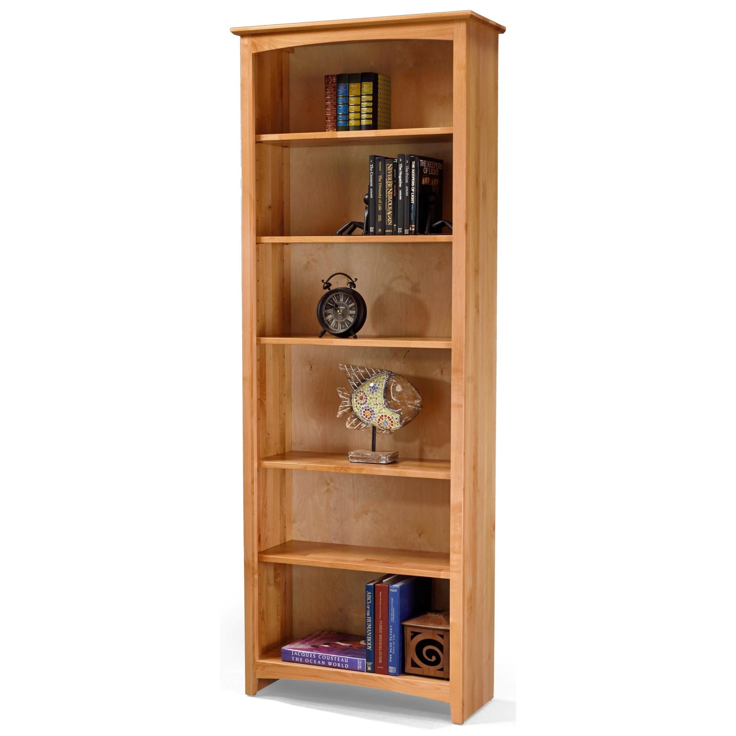 Archbold Furniture Bookcases Solid Wood Alder Bookcase With pertaining to size 3177 X 3177
