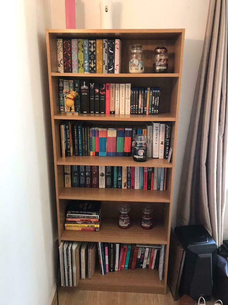 Argos Tall Oak Effect Bookcase In Bermondsey London Gumtree inside sizing 768 X 1024