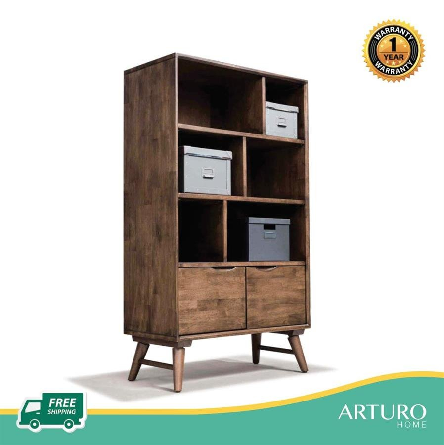 Arturo Lebron Ii Shelf Bookshelf Bookcase Shelves Mid Century Design Retro Solid Wood Free Shipping To West Malaysia for sizing 898 X 900
