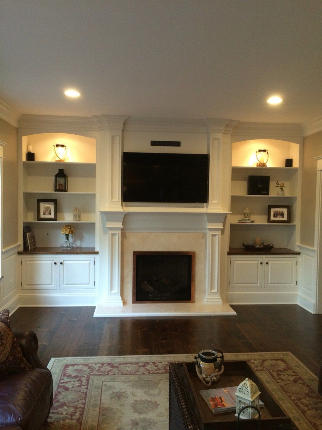 Awesome Built In Cabinets Around Fireplace Design Ideas 4 regarding proportions 1080 X 1440