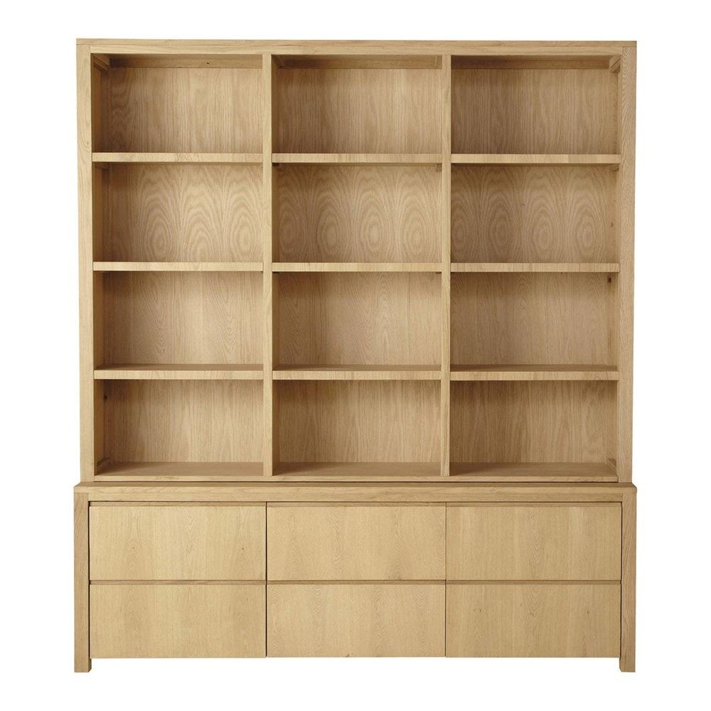 Bcherregal Mit 2 Schubladen Und 2 Tren Bookcase intended for dimensions 1000 X 1000