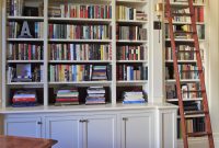 Beautiful Custom Built In Bookcase For Home Library Column within size 3744 X 5442