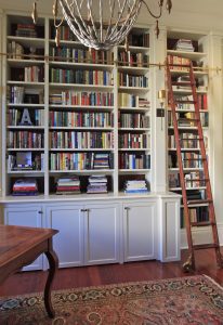 Beautiful Custom Built In Bookcase For Home Library Column within size 3744 X 5442