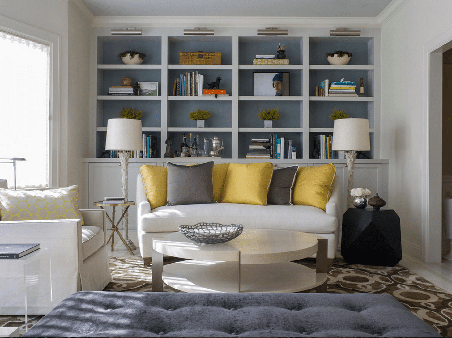 Beautiful Living Rooms With Built In Shelving throughout proportions 1462 X 1094