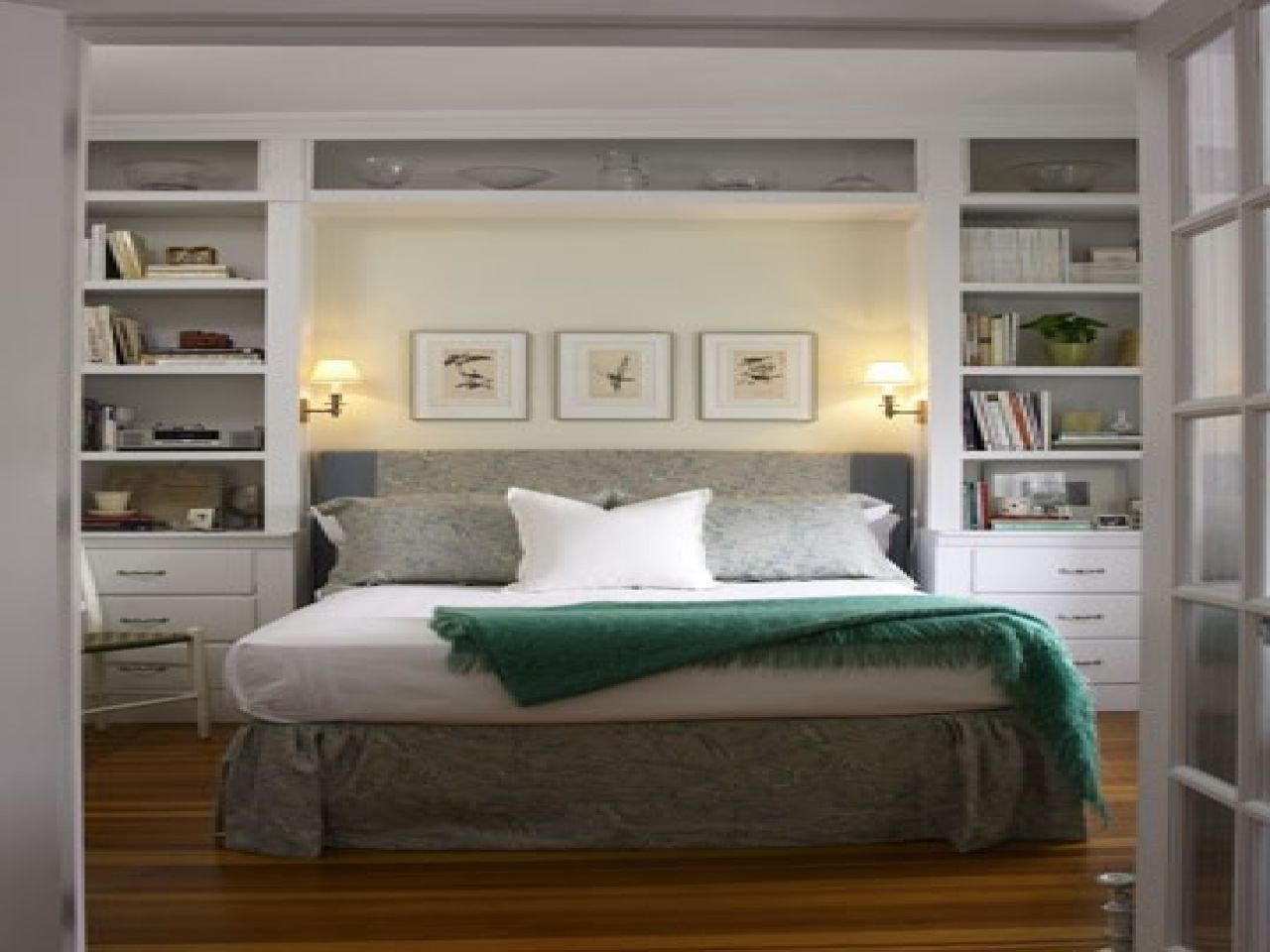 Bedroom Built In Bedroom Bookshelf Built In Shelves Around within size 1280 X 960