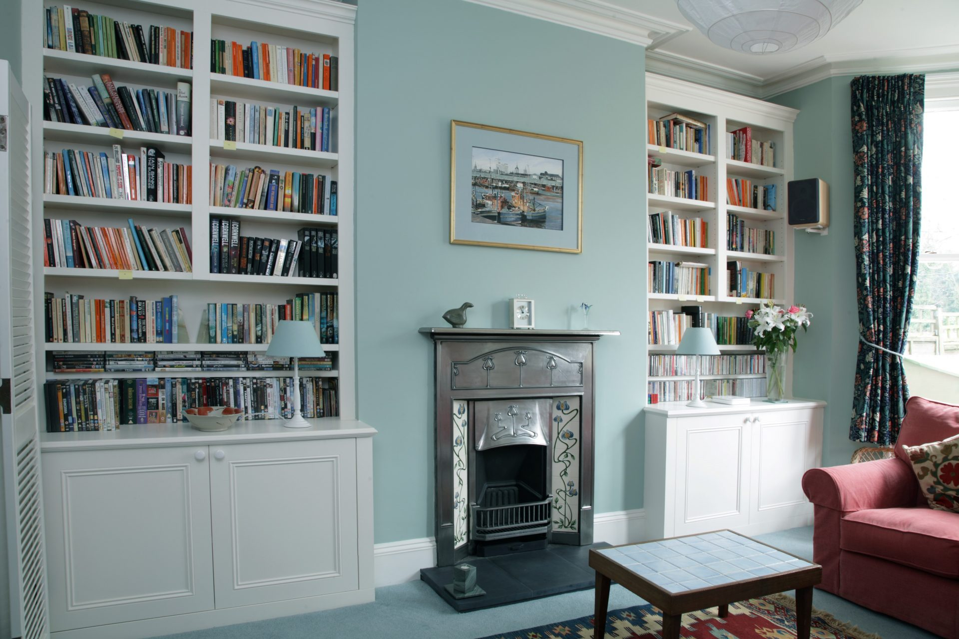 Bespoke Alcove Bookcases Joat London for measurements 1920 X 1280