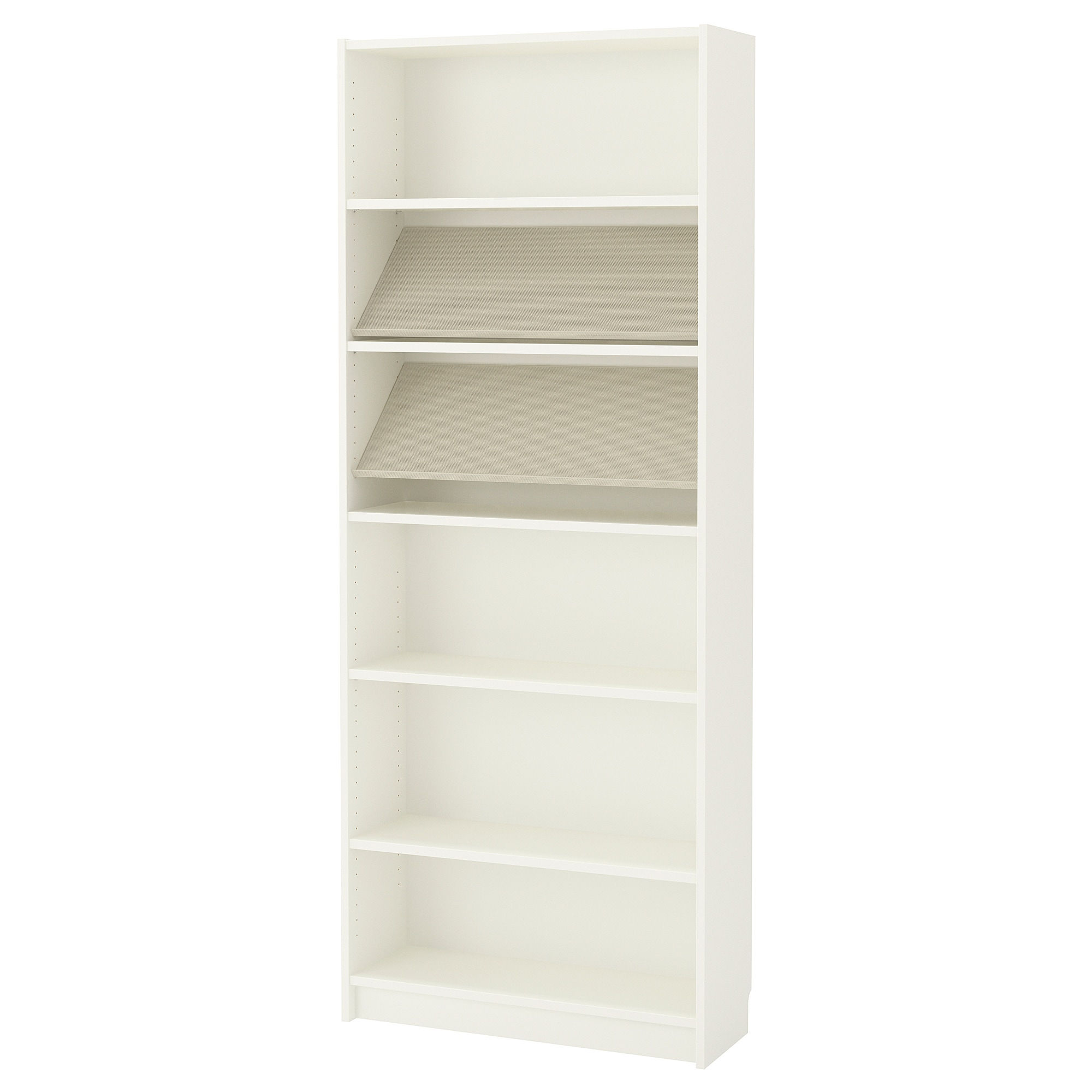 Billy Bottna Bookcase With Display Shelf White Beige for size 2000 X 2000