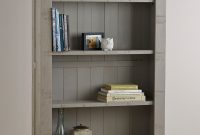 Book Case Clermont Painted Rough Sawn Solid Oak Tall regarding size 1069 X 1425