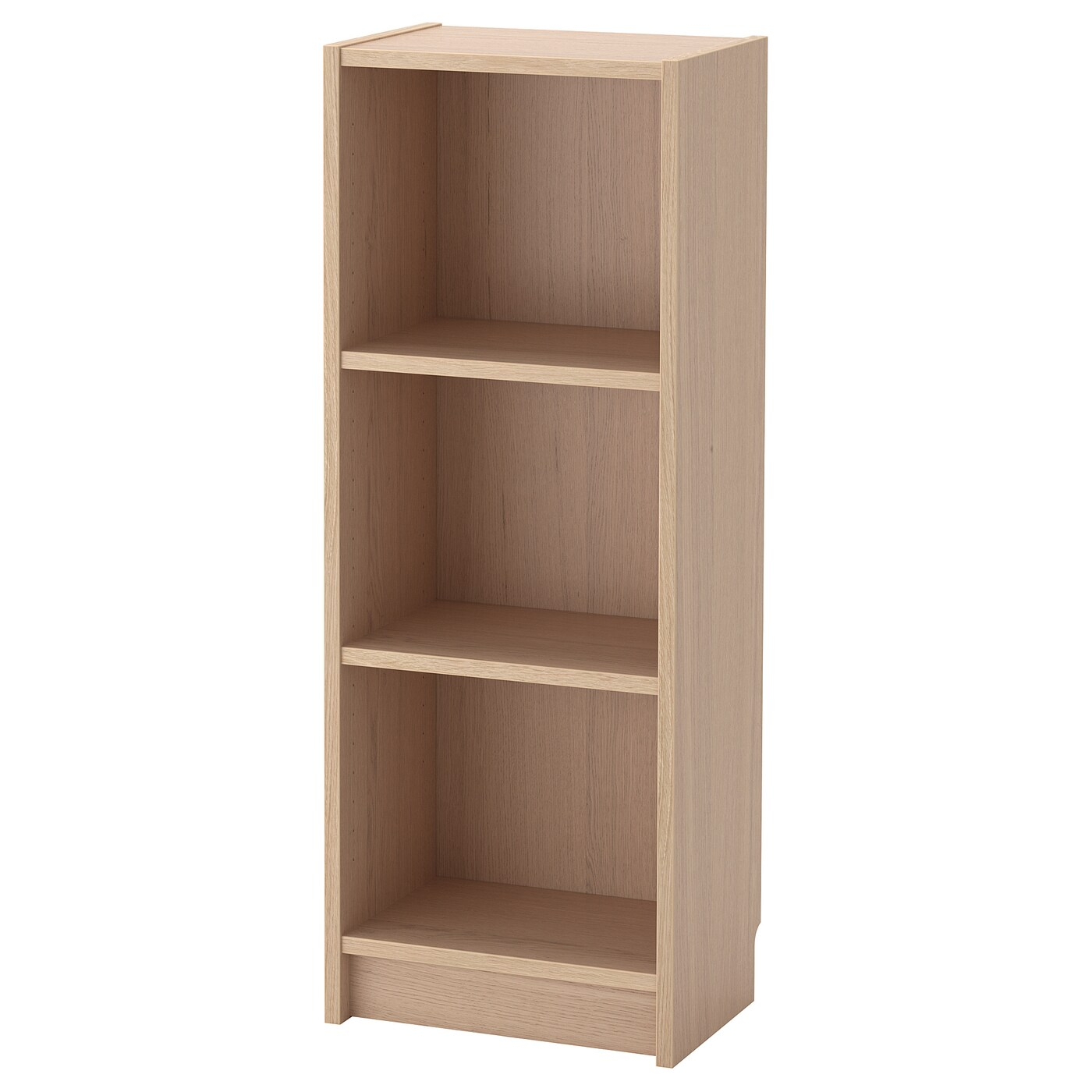 Bookcase Billy White Stained Oak Veneer pertaining to proportions 2000 X 2000