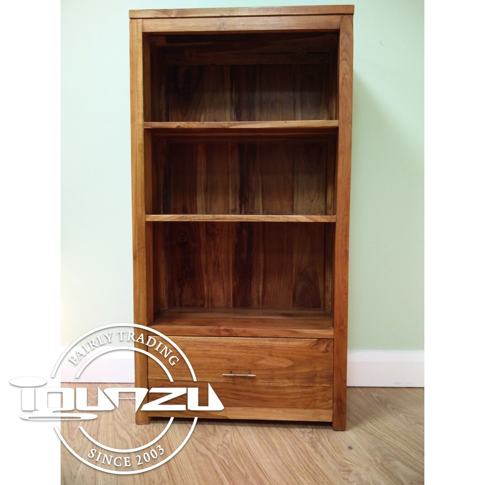 Bookcase Medium Teak inside measurements 1000 X 1000