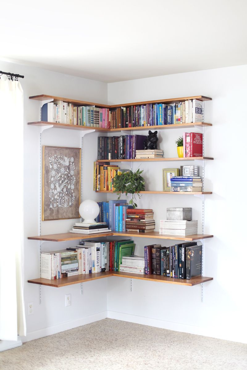 Build Organize A Corner Shelving System Shelves Home Decor for size 800 X 1200
