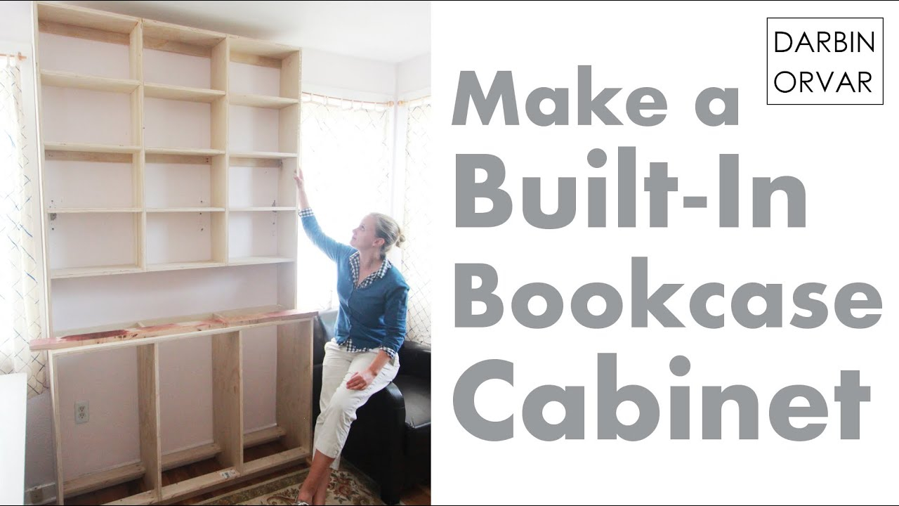 Built In Bookcases Cabinet Construction intended for size 1280 X 720