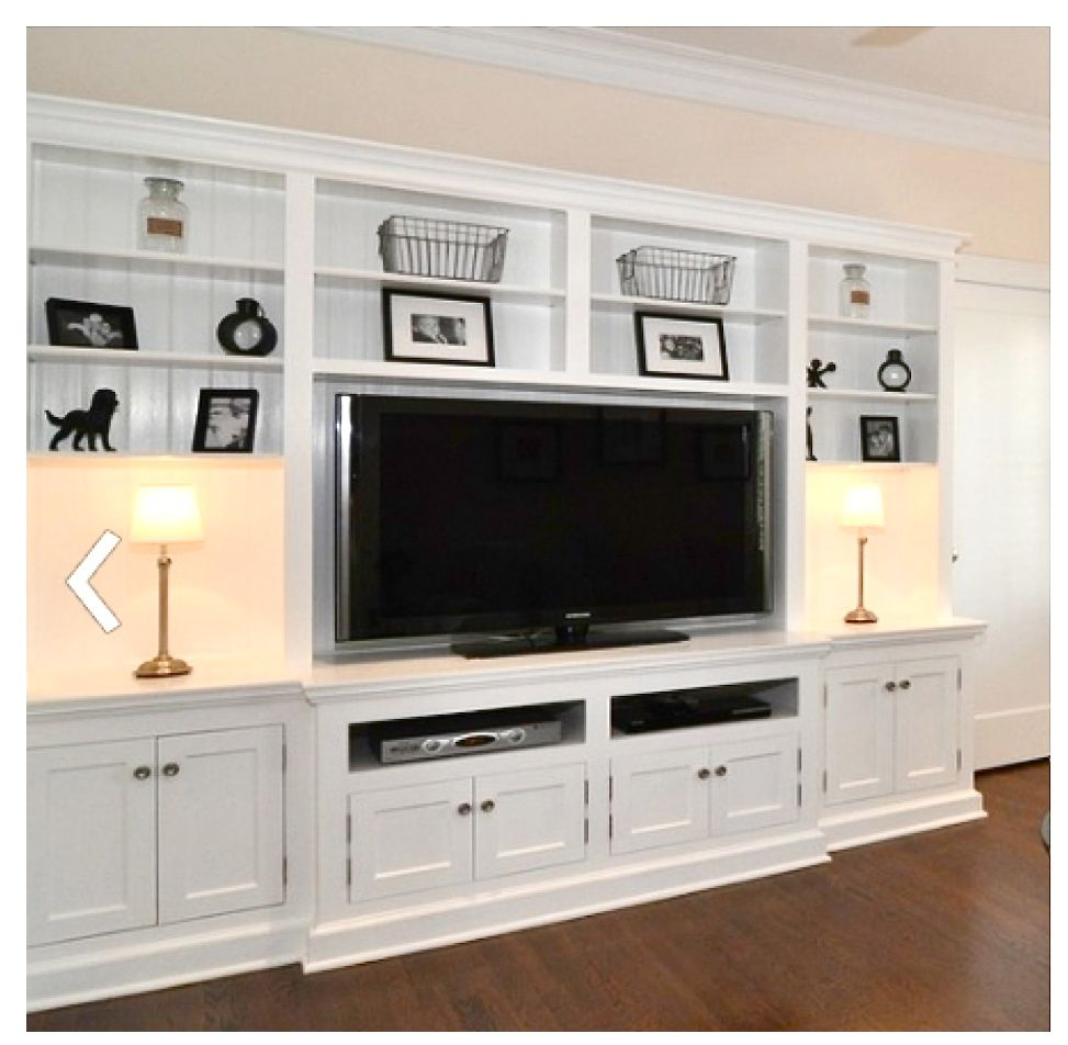 Built In Bookcases Shelves Around Tv Built In Wall Units for proportions 973 X 952
