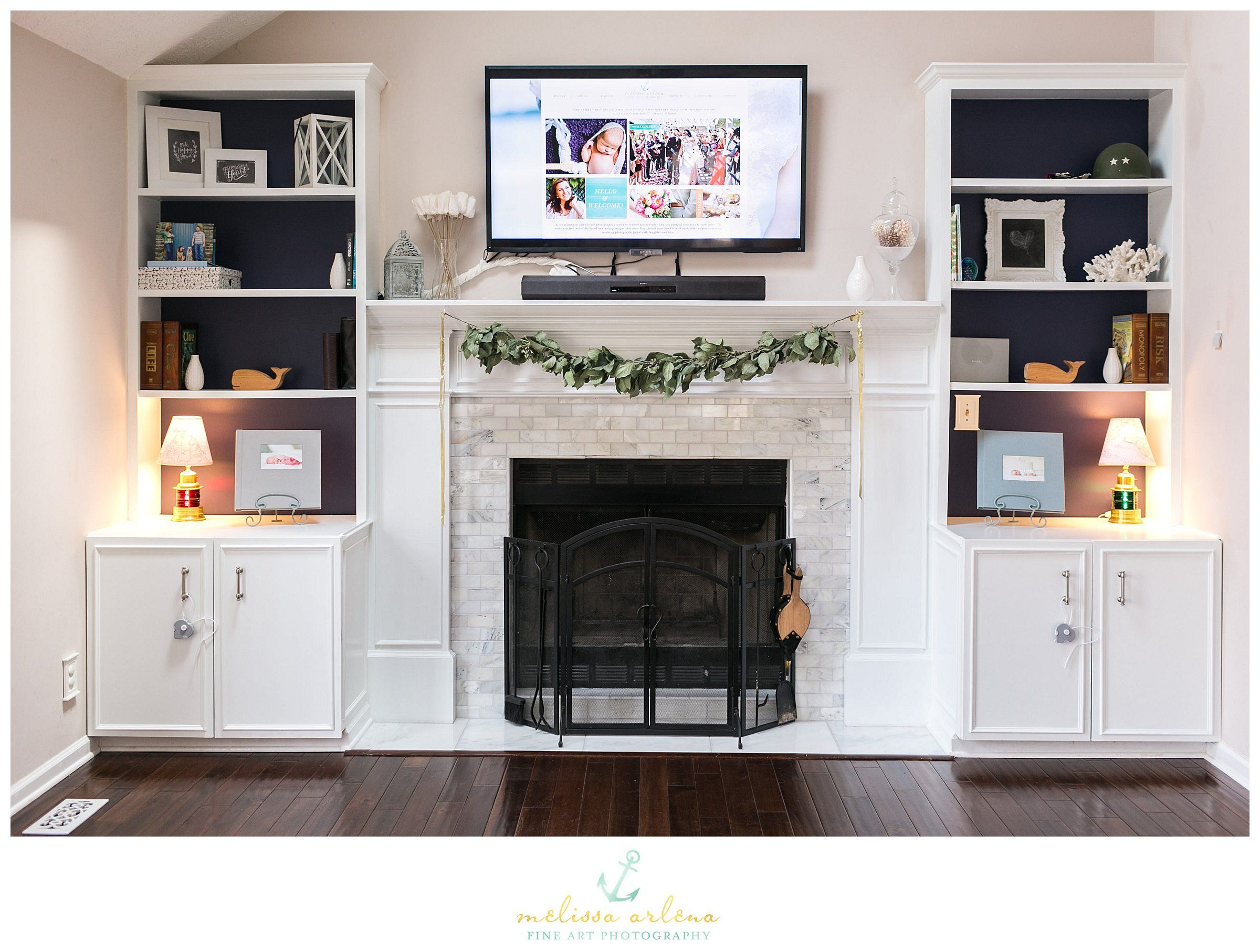 Built In Cabinets Around Brick Fireplace Buethe with proportions 2400 X 1814