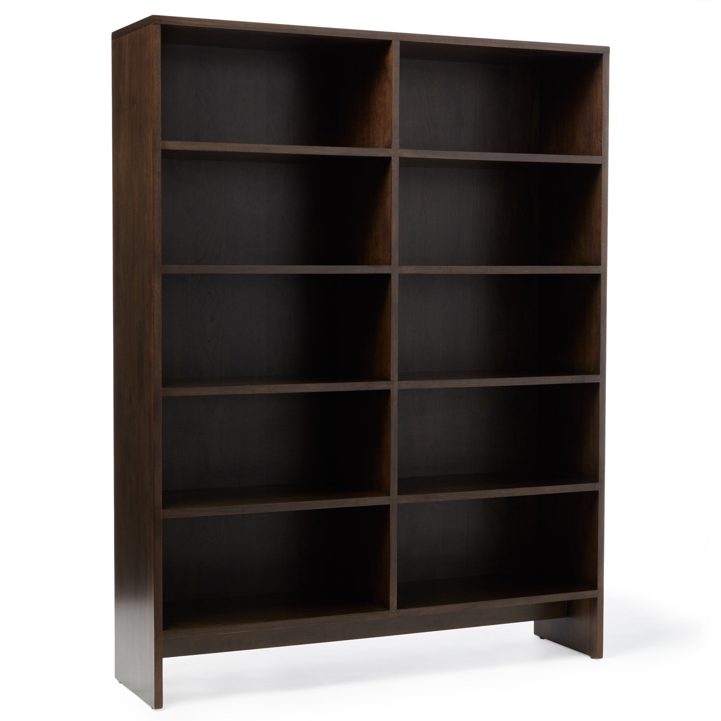 Calvin Klein Warren Tall Bookcase Dark Walnut for dimensions 2500 X 2500