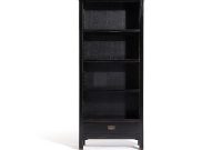 Canton Bookcase With One Drawer Tall Dark Wood Bookcases with dimensions 1000 X 1000