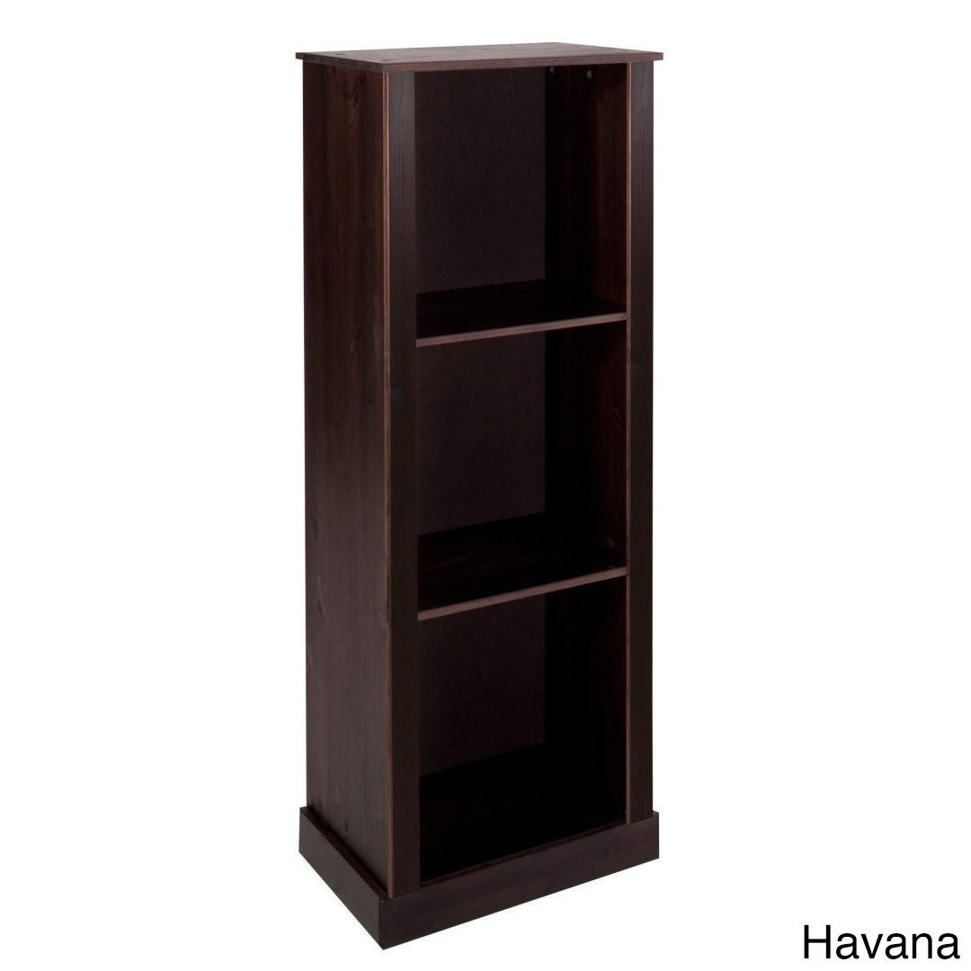 Chicago Solid Pine Bookcase with proportions 1080 X 1080