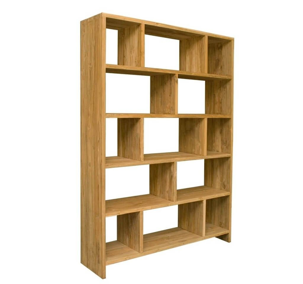 Contemporary Solid Wood Bookcase Design For Modern Home inside dimensions 1024 X 961