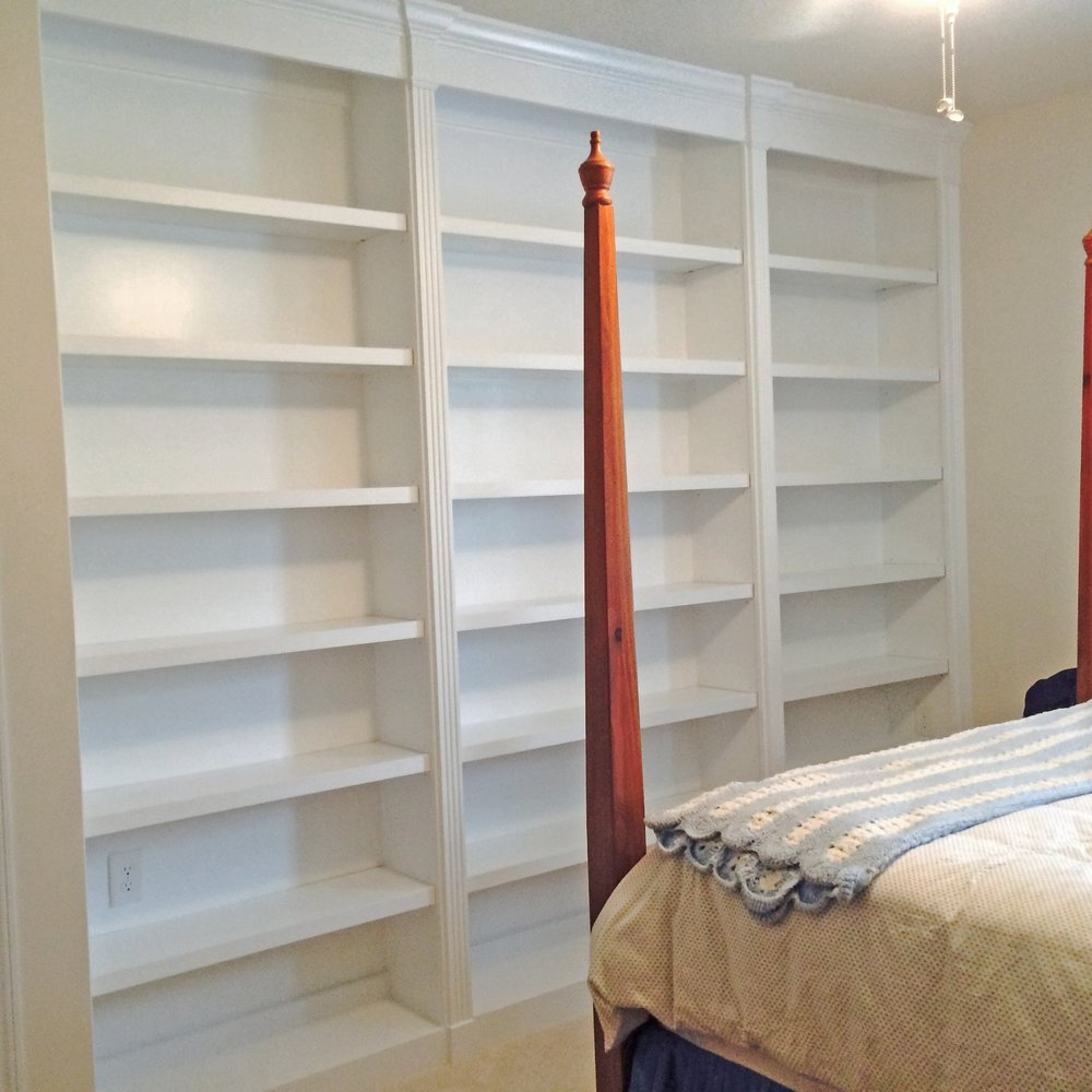Custom Bookcases Built In Bookcases Raleigh Wake Forest intended for dimensions 1000 X 1000