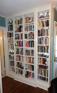 Custom Hallway Built In Bookcases Cristofir Bradley pertaining to sizing 2927 X 4790