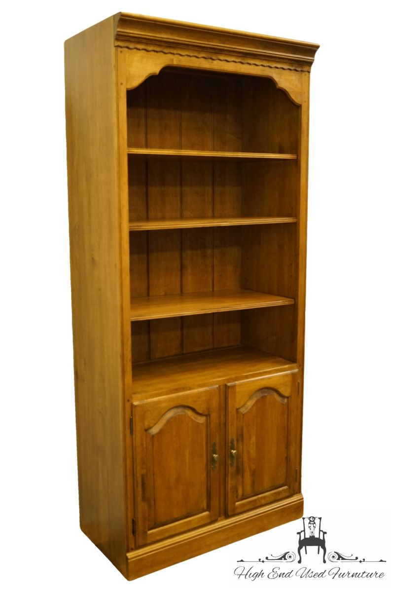 Details About Ethan Allen Circa 1776 Collection 34 Open Bookcase Wall Unit 18 9001 W 21 with regard to proportions 799 X 1202